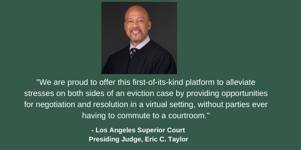 Los Angeles Superior Court Launches TurboCourt ODR for Evictions